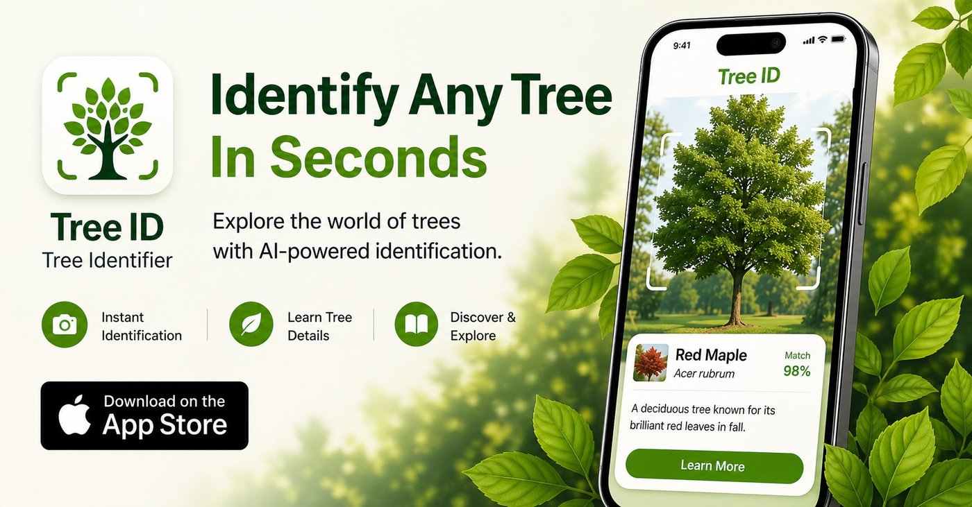 Tree Identifier app — identify any tree in seconds with AI